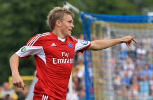 Schott Jena v Hamburger SV - DFB Cup